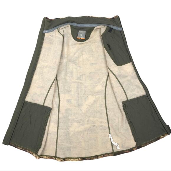 Icebreaker Mossy Oak Cascade Merino Wool Camouflage Vest - Picture 3 of 7